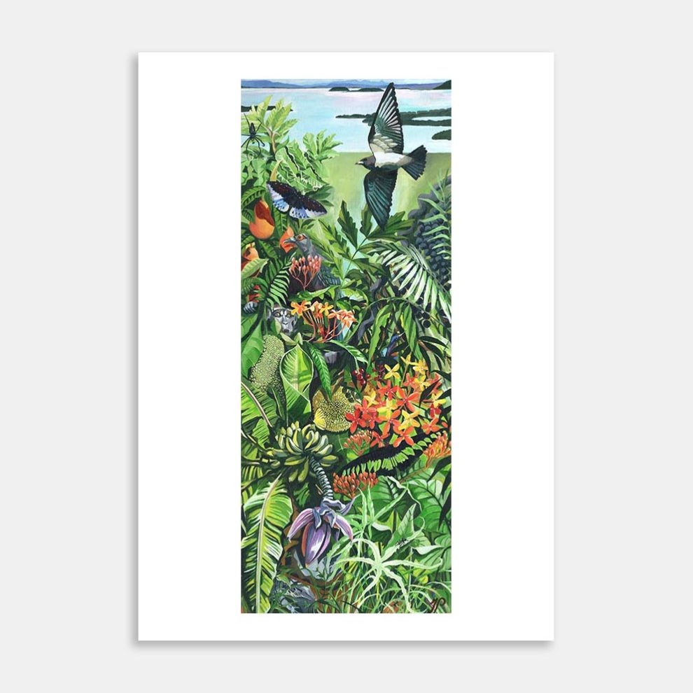 Bukit Pisang Art Print By Tracey Purkis - Art Collective