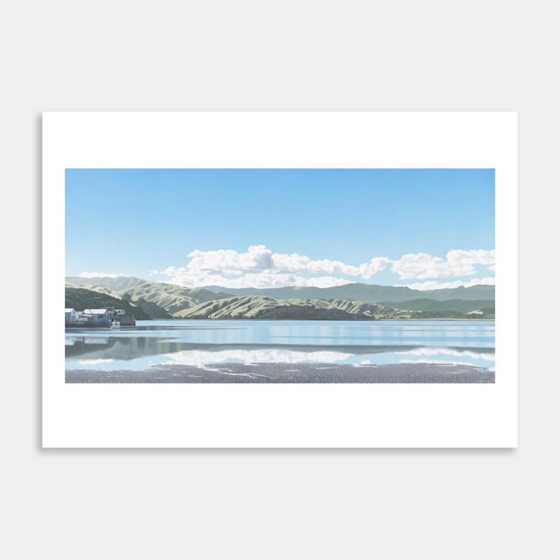 Reflections Pauatahanui Art Print By Alec MacDonald