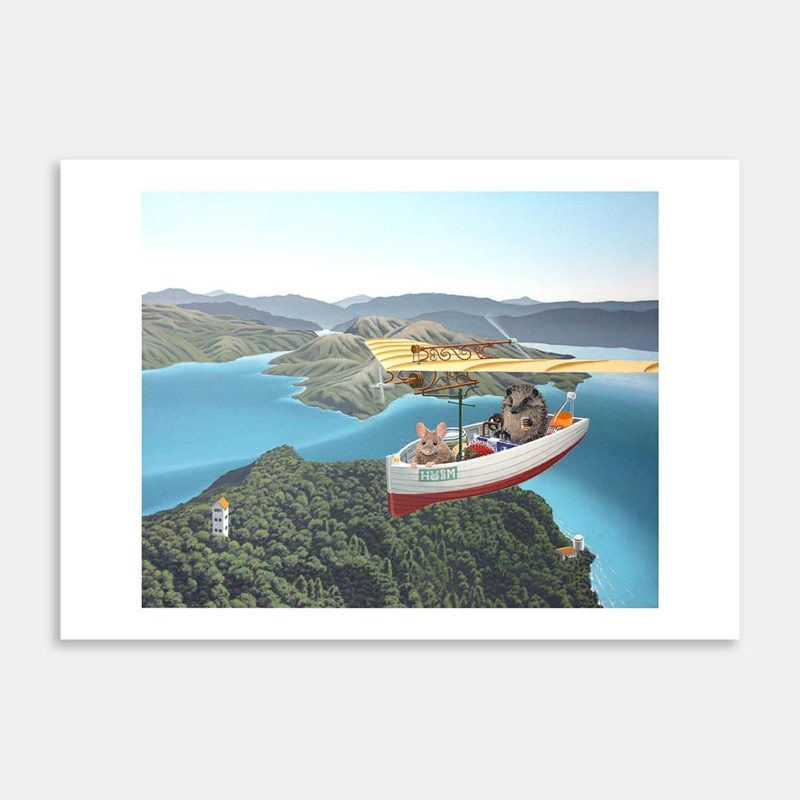 The Circumnavigators Art Print By Alec MacDonald