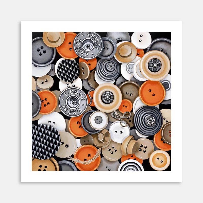 Haberdashery Art Print By Nicolle Aston